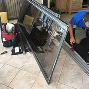 sliding glass door frame repair Holtville